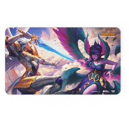 Tapete Riftbound League of Legends Vendetta Kayle vs Morgana