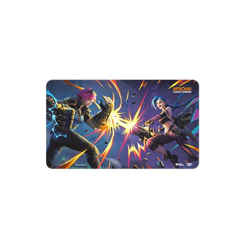 Tapete Riftbound League of Legends Vendetta Vi vs Jinx | Accesorios | Gameria