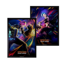 Fundas Riftbound Art Sleeves Vi vs Jinx 100 Unidades | Accesorios | Gameria