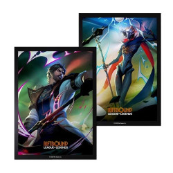 Fundas Riftbound Art Sleeves Jayce vs Viktor 100 unidades | Accesorios | Gameria