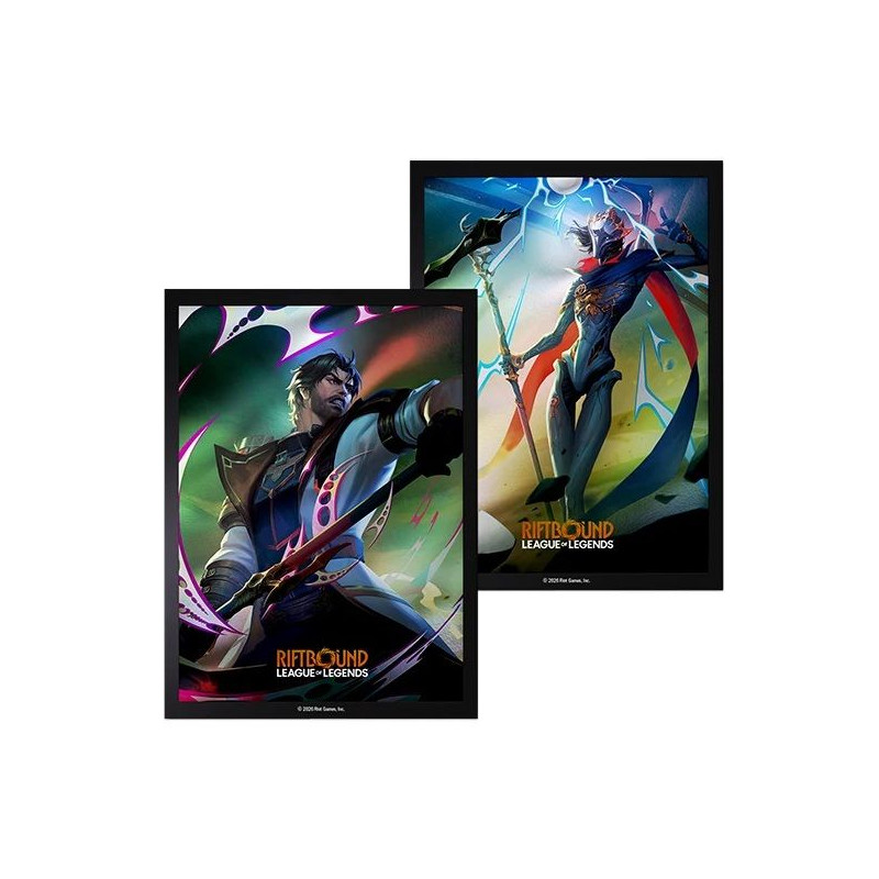 Fundas Riftbound Art Sleeves Jayce vs Viktor 100 unidades | Accesorios | Gameria