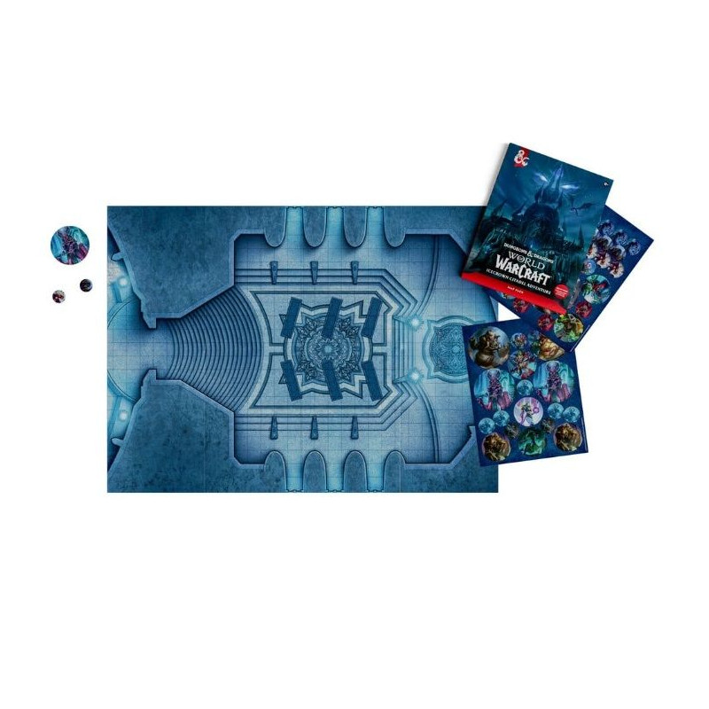 D&D RPG World of Warcraft Icecrown Citadel Adventure Pack de Mapas (Inglés) | Juegos de Mesa | Gameria
