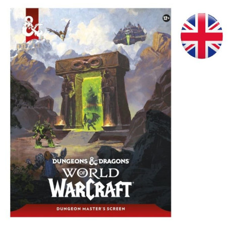 D&D RPG World of Warcraft Pantalla del Dungeon Master (Inglés)