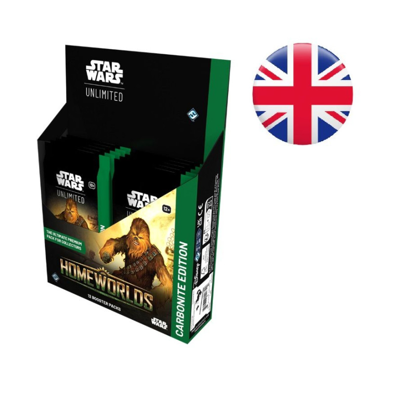 Star Wars Unlimited Homeworlds Carbonite Booster Display (Inglés)) | Juegos de Cartas | Gameria