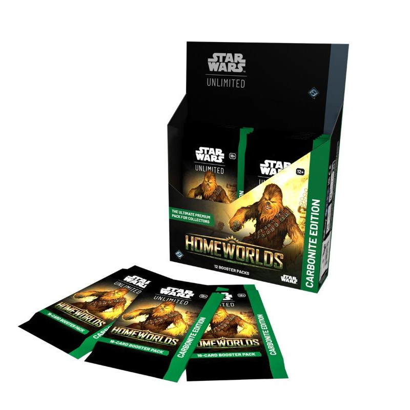 Star Wars Unlimited Homeworlds Carbonite Booster Display (Inglés)) | Juegos de Cartas | Gameria