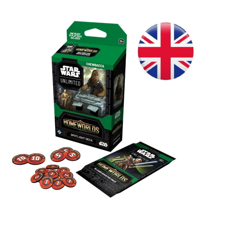 Star Wars Unlimited Homeworlds Deck Chewbacca (Inglés) | Juegos de Cartas | Gameria