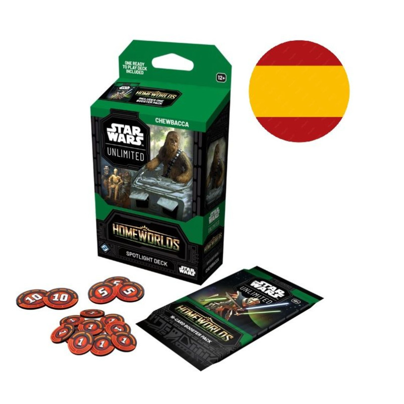 Star Wars Unlimited Mundos de Origen Mazo Chewbacca | Juegos de Cartas | Gameria