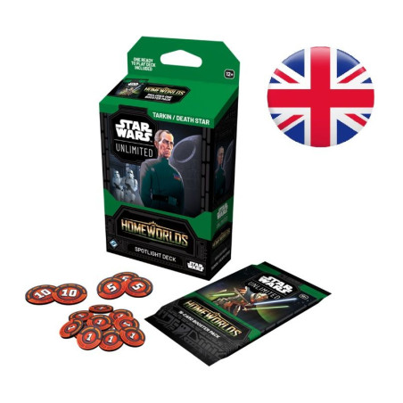 Star Wars Unlimited Homeworlds Deck Tarkin / Death Star (Inglés)