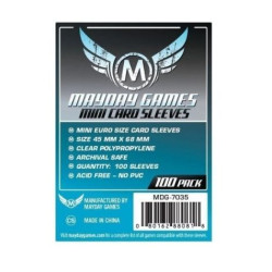 Fundas Mayday Mini Euro 45X68 Mm 100 Unidades  | Accesorios | Gameria
