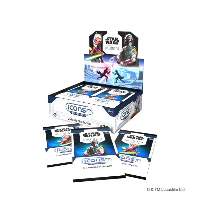 Star Wars Unlimited Icons 2027 Edition Caja de Sobres (Inglés) | Juegos de Cartas | Gameria