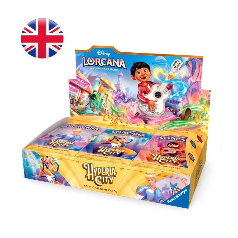 Lorcana Hyperia City Caja (Inglés) | Juegos de Cartas | Gameria