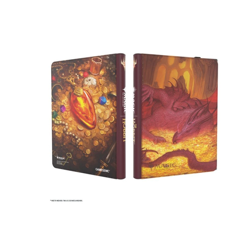 Álbum Gamegenic Mtg The Hobbit Zip-Up 18-Pocket Smaug's Mox Amber | Accesorios | Gameria