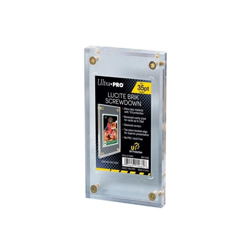 Fundas Ultra Pro Lucite Card Display - 35 pt Lucite Brick | Accesorios | Gameria