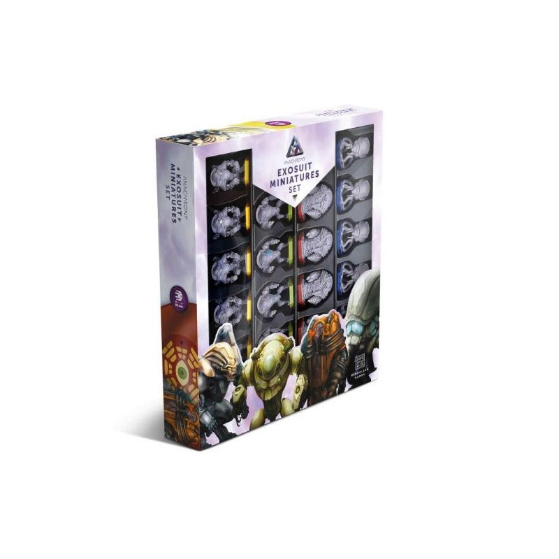 Anachrony board game Exosuit Miniatures set (Inglés) | Juegos de Mesa | Gameria