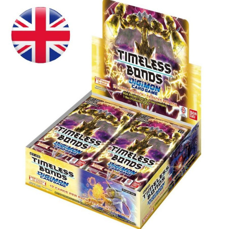 Digimon Card Game Timeless Bonds BT-26 Caja