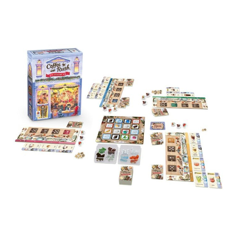 Coffee Rush Invierno | Juegos de Mesa | Gameria