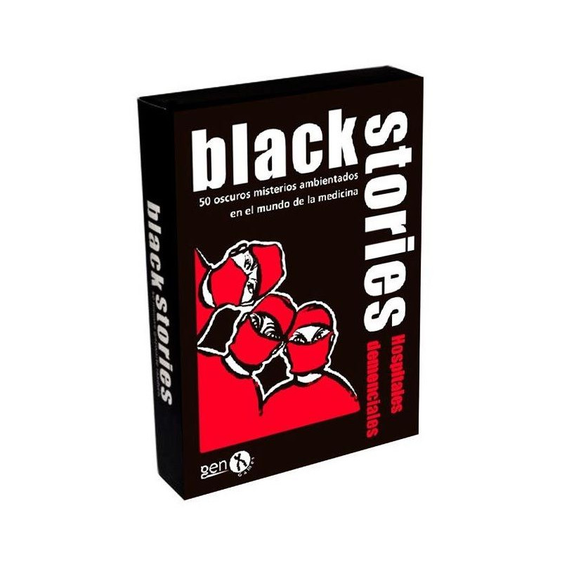 Black Stories Hospitales Demenciales | Juegos de Mesa | Gameria