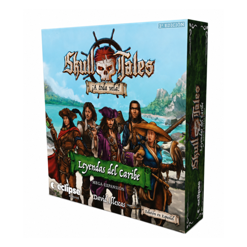 Skull Tales Leyendas del Caribe Mega Expansión | Juegos de Mesa | Gameria