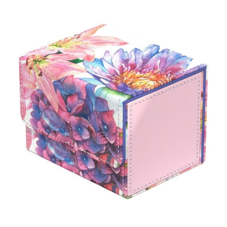 Caja Ultimate Guard Sidewinder 100+ Xenoskin Floral Places - Lotus Bloom