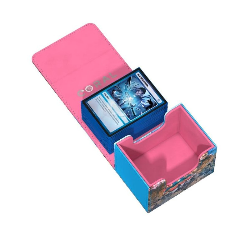 Caja Ultimate Guard Sidewinder 100+ Xenoskin Coral Places - Seablue Hush | Accesorios | Gameria