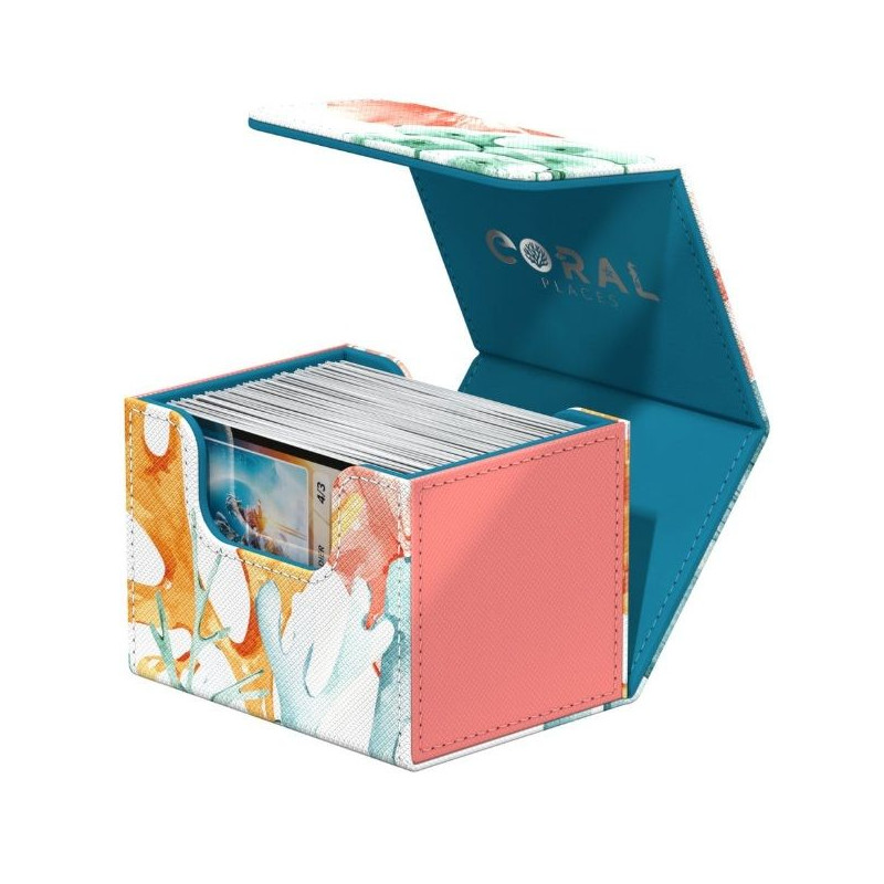 Caja Ultimate Guard Sidewinder 100+ Xenoskin Coral Places - Coralline Eden | Accesorios | Gameria