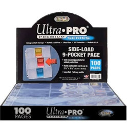 Hoja Carpesano Ultra Pro 9 Bolsillos Side Load Transparente (Unitario) | Accesorios | Gameria