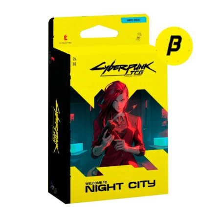 Cyberpunk TCG Welcome to Night City Starter Deck The Heist Beta