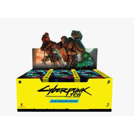 Cyberpunk TCG Welcome to Night City Beta Booster Box