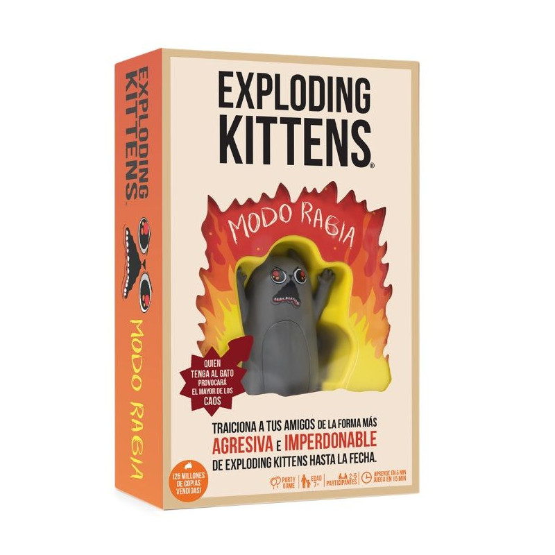 Exploding Kittens Modo rabia | Juegos de Mesa | Gameria