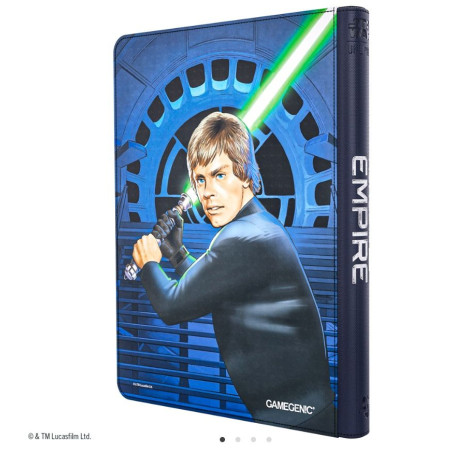 Álbum Gamegenic SW Unlimited Zip-Up 18-Pocket Luke / Palpatine