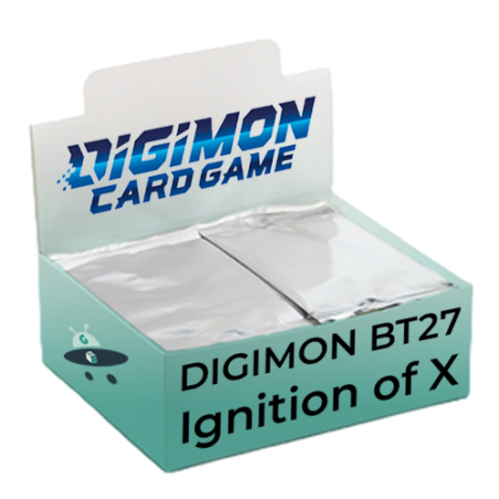 Digimon Card Game Ignition of X BT-27 Caja