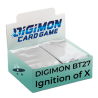 Digimon Card Game Ignition of X BT-27 Caja