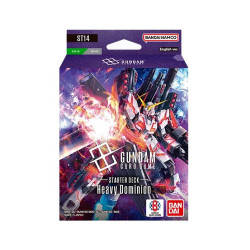 Gundam Card Game Starter Deck ST14 Heavy Dominion | Juego de Cartas | Gameria