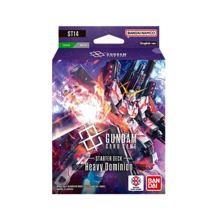 Gundam Card Game Starter Deck ST14 Heavy Dominion