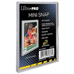 Funda Rígida Ultra Pro Mini Snap Card Holder 63,5X88,9 Mm 10 Unidades Transparente | Accesorios | Gameria