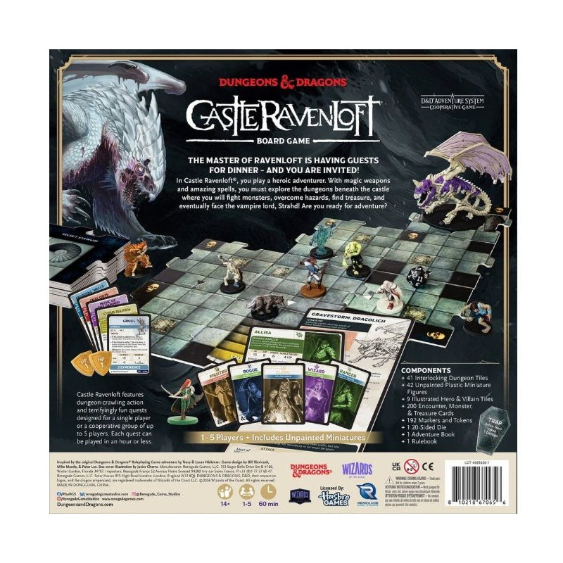 Dungeons & Dragons Castle Ravenloft (Inglés) | Juegos de Mesa | Gameria