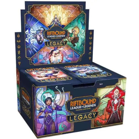 Riftbound League of Legends TCG Legacy Booster Caja (Inglés)