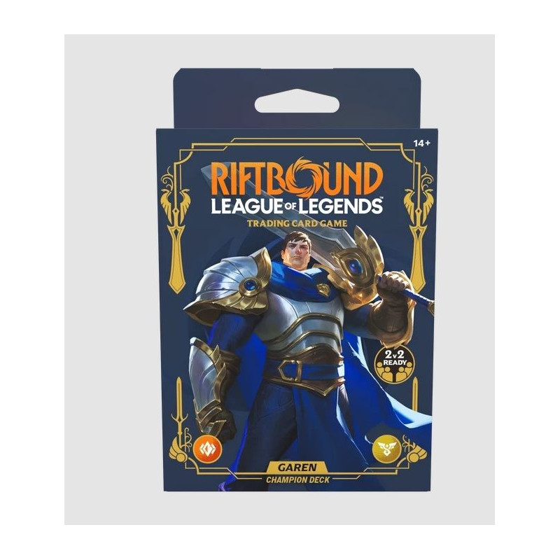 Riftbound League of Legends TCG Legacy Champion Deck Garen (inglés) | Juegos de Cartas | Gameria