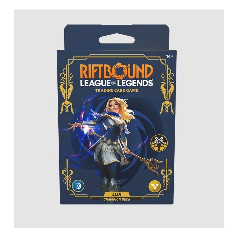Riftbound League of Legends TCG Legacy Champion Deck Lux (inglés) | Juegos de Cartas | Gameria