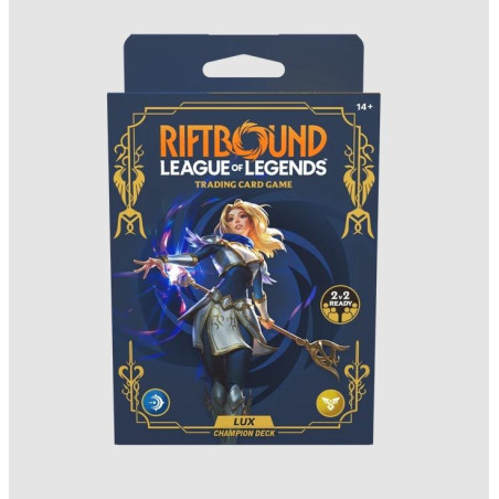 Riftbound League of Legends TCG Legacy Champion Deck Lux (inglés)