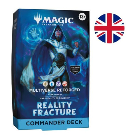 Mtg Reality Fracture Mazo de Commander (Inglés)
