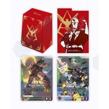 Gundam Card Game Official Card Case Set 02