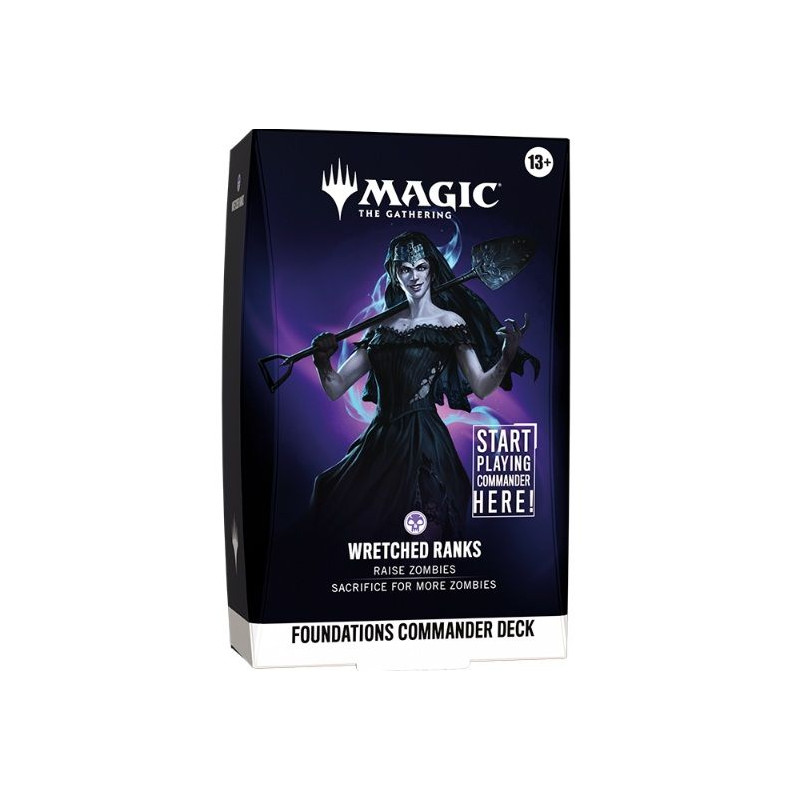 Mtg Foundations Starter Commander Decks Wretched Ranks (Inglés) | Juegos de Cartas | Gameria