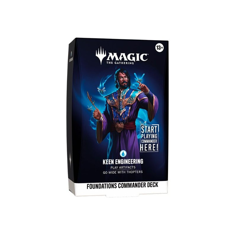 Mtg Foundations Starter Commander Decks Keen Engineering (Inglés) | Juegos de Cartas | Gameria