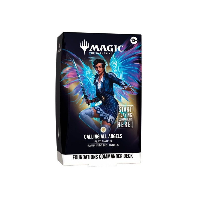 Mtg Foundations Starter Commander Decks Calling All Angels (Inglés) | Juegos de Cartas | Gameria