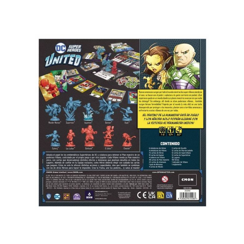 DC Super Heroes United | Juegos de Mesa | Gameria