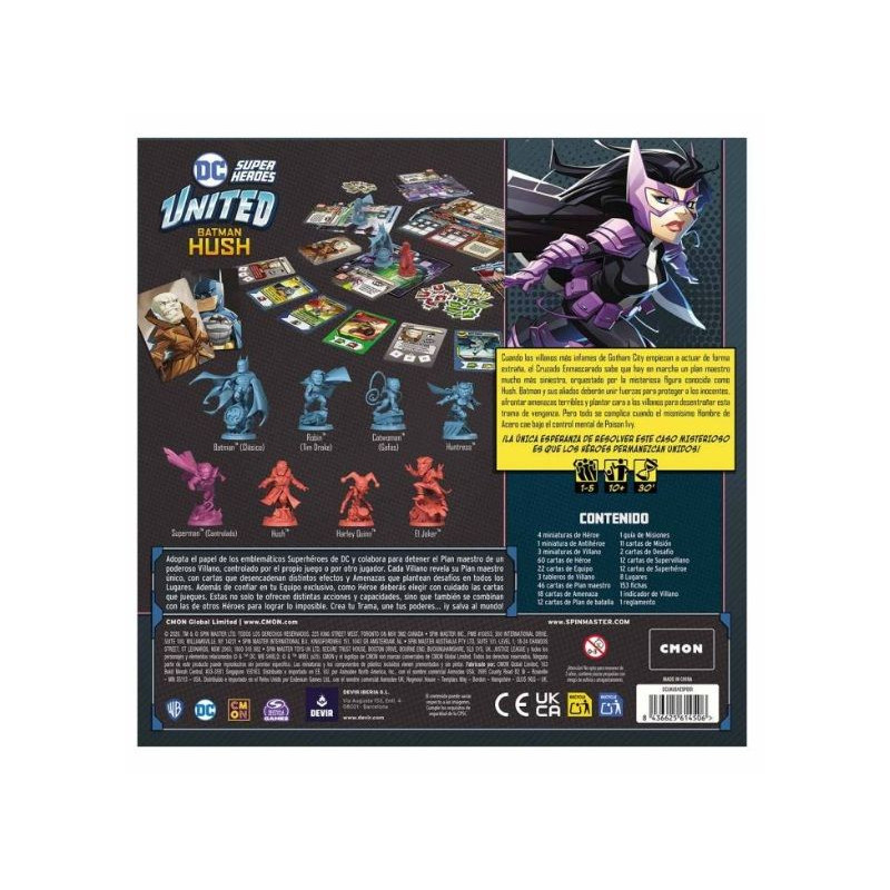 DC Super Heroes United Batman Hush | Juegos de Mesa | Gameria