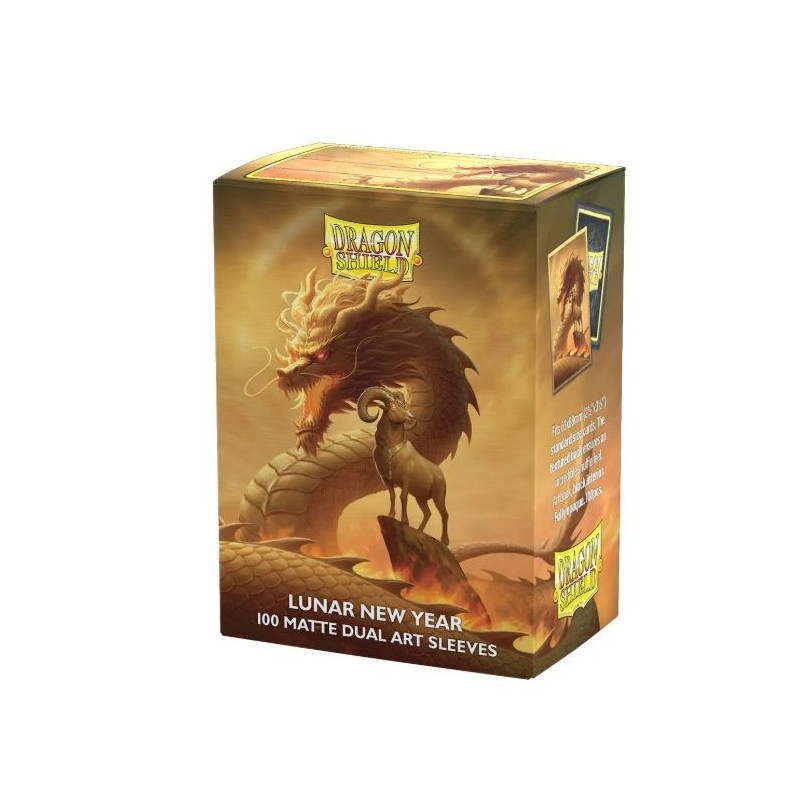 Fundas Dragon Shield estándar mate con doble ilustración - Fire Goat 2027 (100 Unidades ) | Accesorios | Gameria