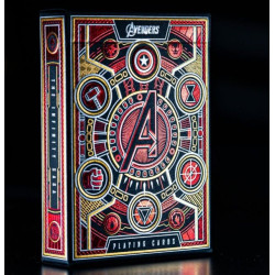 Baraja Naipes Avengers The Infinity Saga Baraja de cartas Red Version | Juegos de Mesa | Gameria