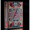 Baraja Naipes Avengers The Infinity Saga Baraja de cartas Red Version